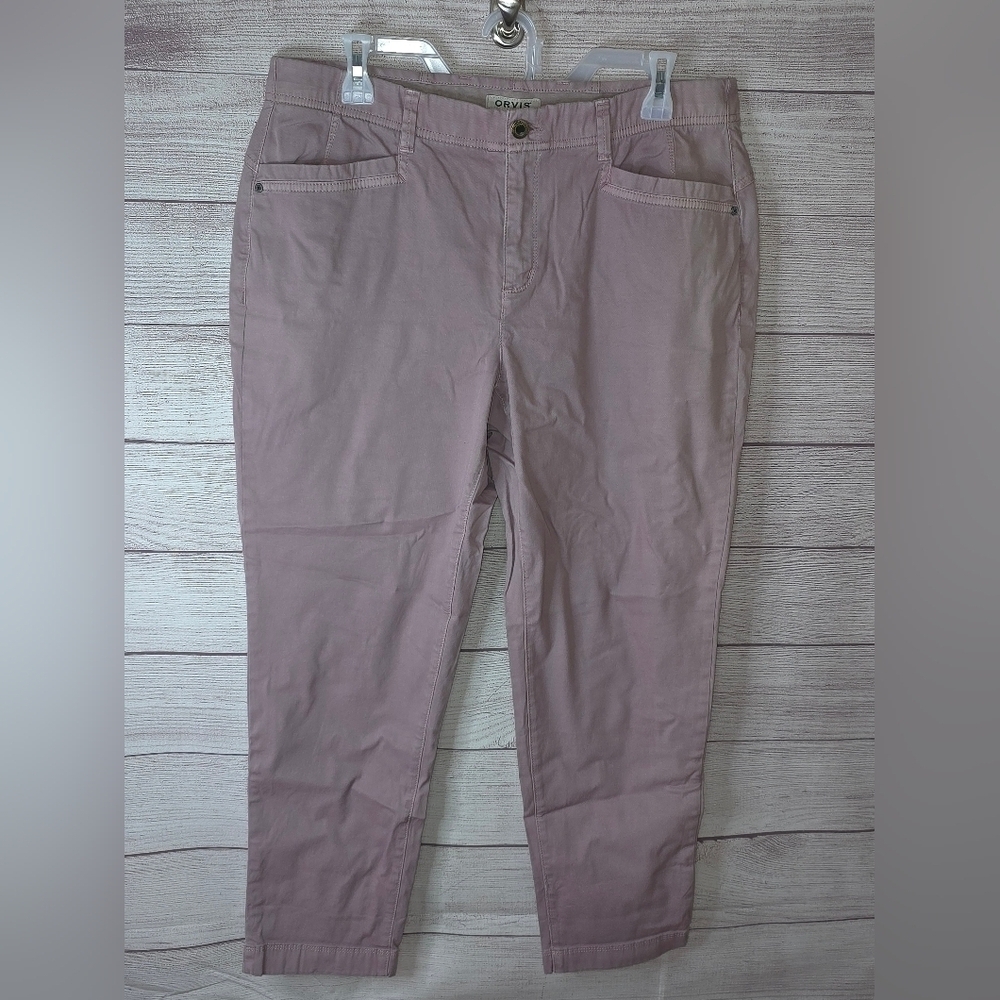 Orvis Everyday Chino Ankle Pant Size 14
